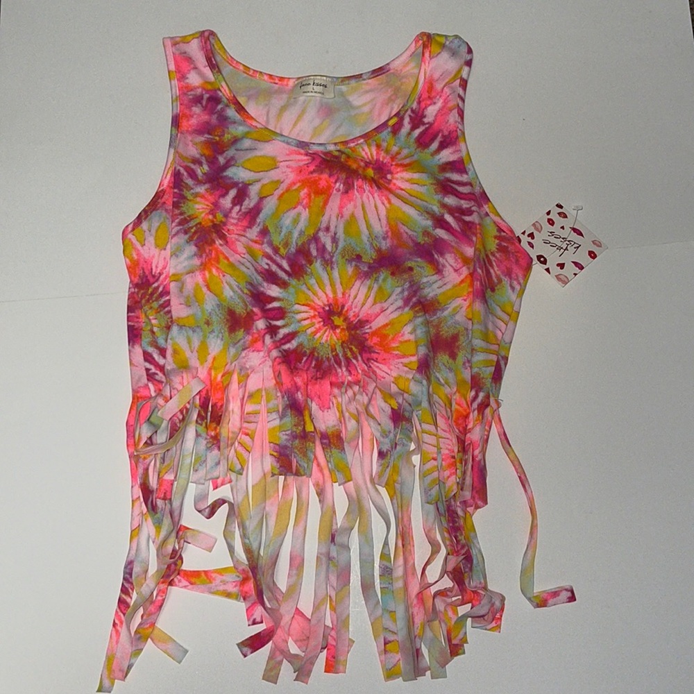 Tye dye crop top